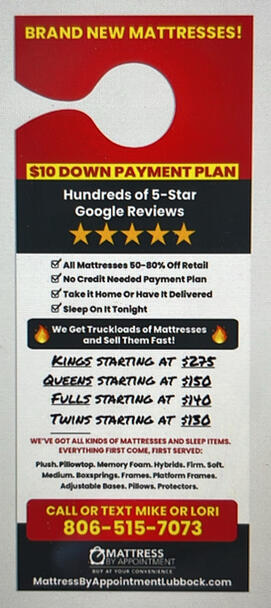 Custom Door Hangers, Business Cards, Flyers & More